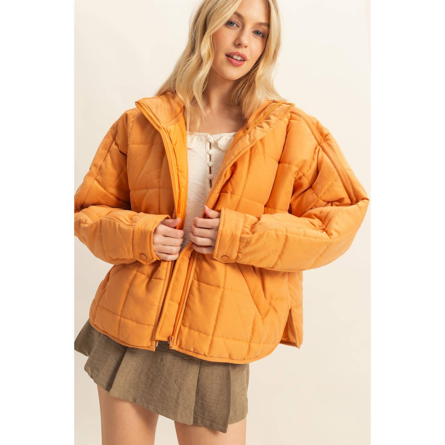 Everyday Cute Quilted Puffer Jacket