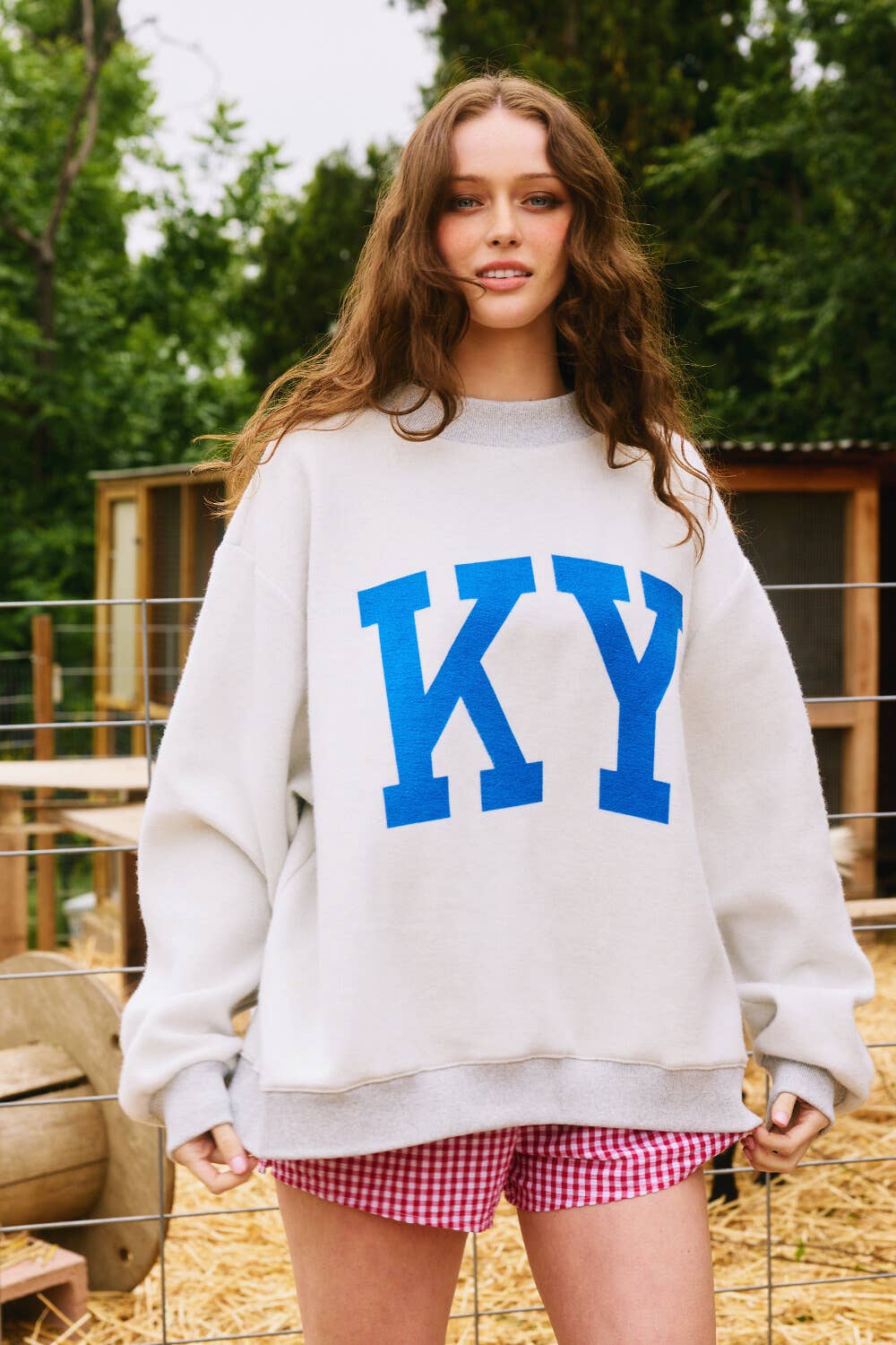 KENTUCKY 'KENTUCKY & KY' Print Reversible Sweatshirt PRE-ORDER