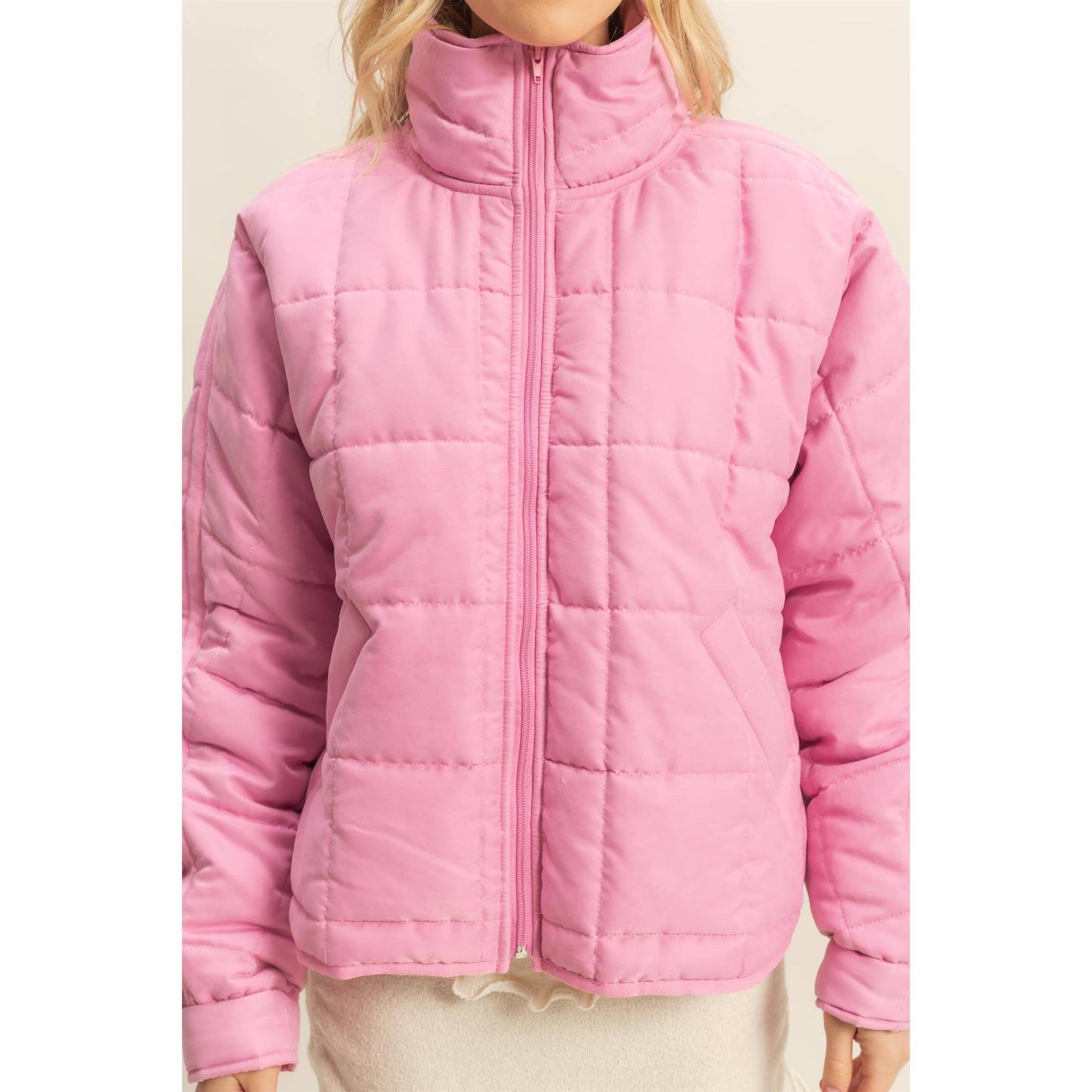 Everyday Cute Quilted Puffer Jacket