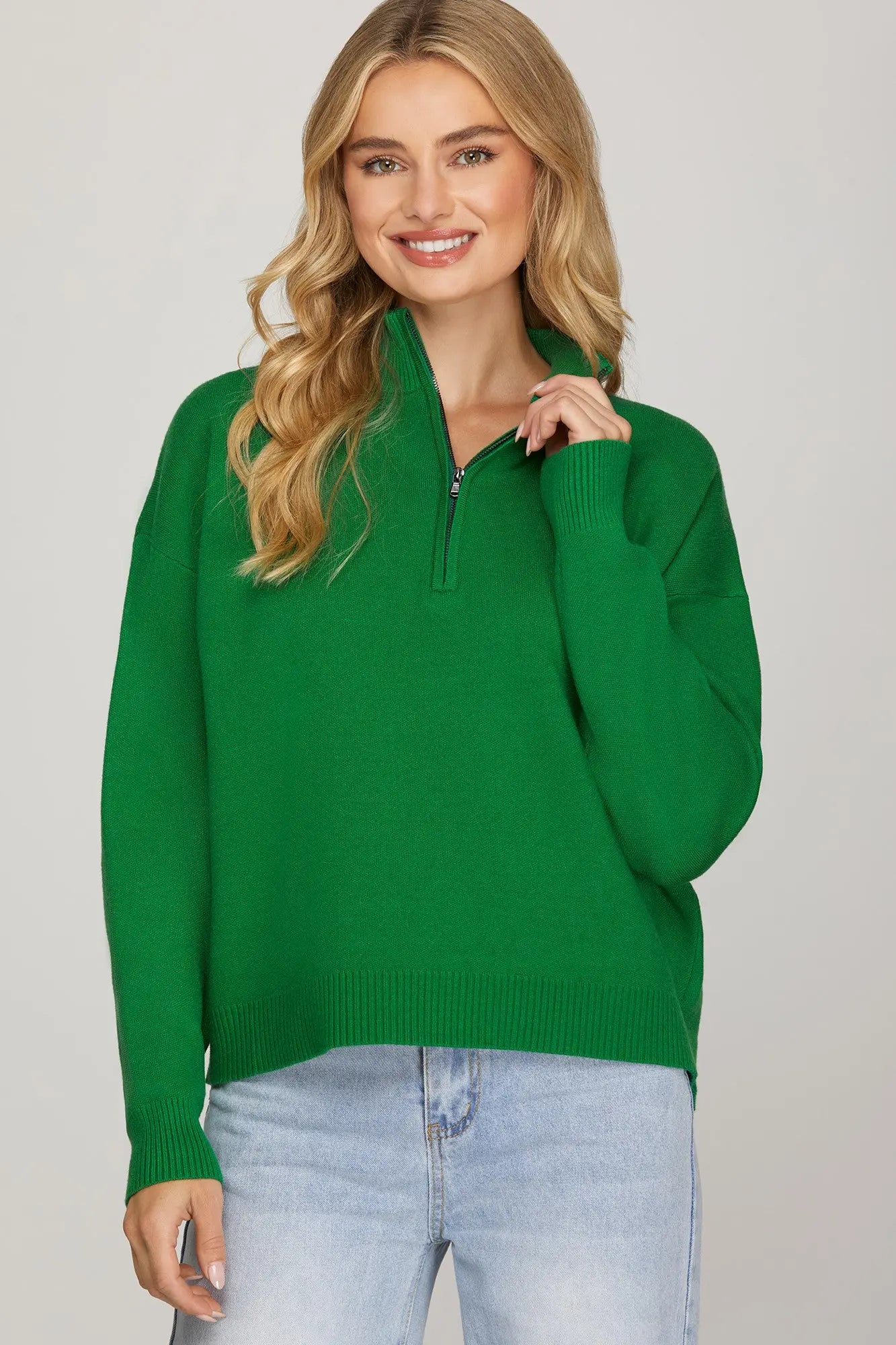 Half Zip Sweater