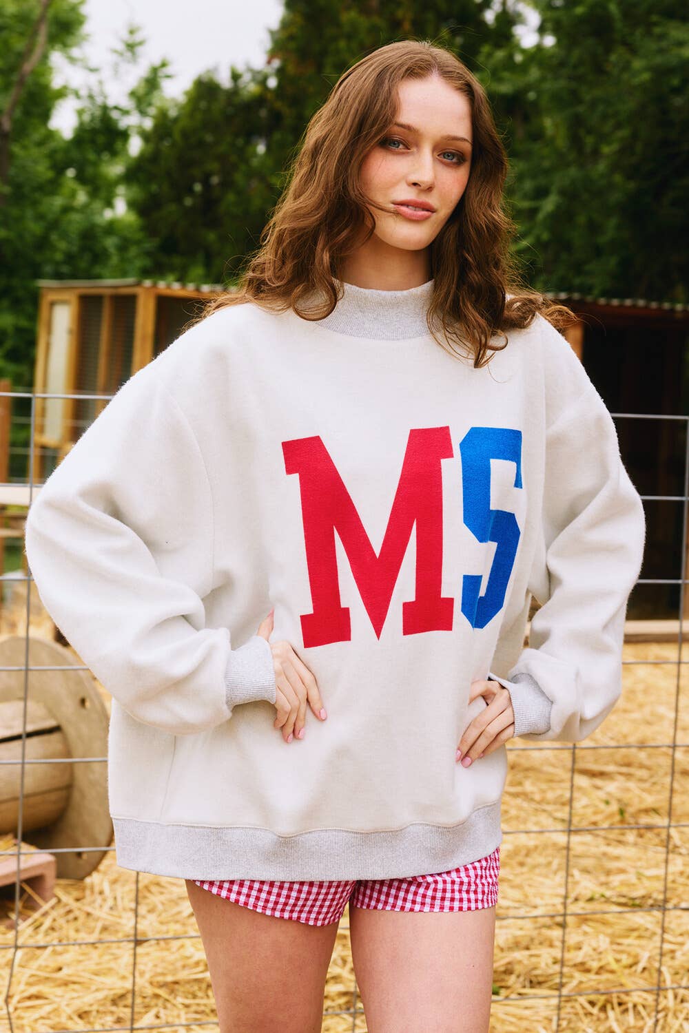 'MISSISSIPPI & MS' Reversible Sweatshirt PRE-ORDER