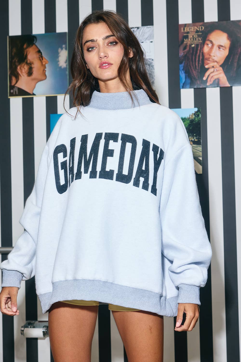 FOOTBALL 'FOOTBALL & GAMEDAY' Reversible Sweatshirt PRE-ORDER