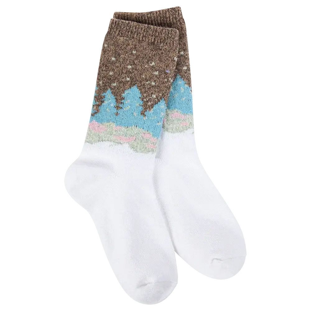 World's Softest® Socks - Whimsical Forest Mini Crew