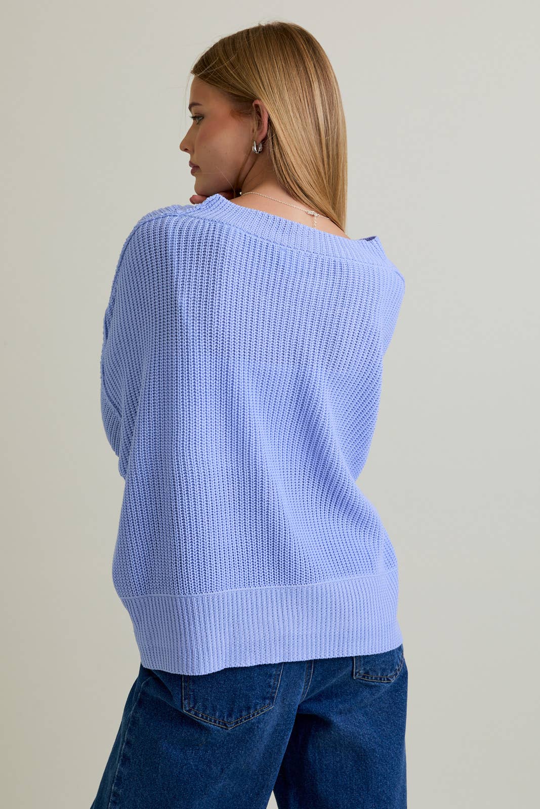 PULLOVER MOCK SWEATER