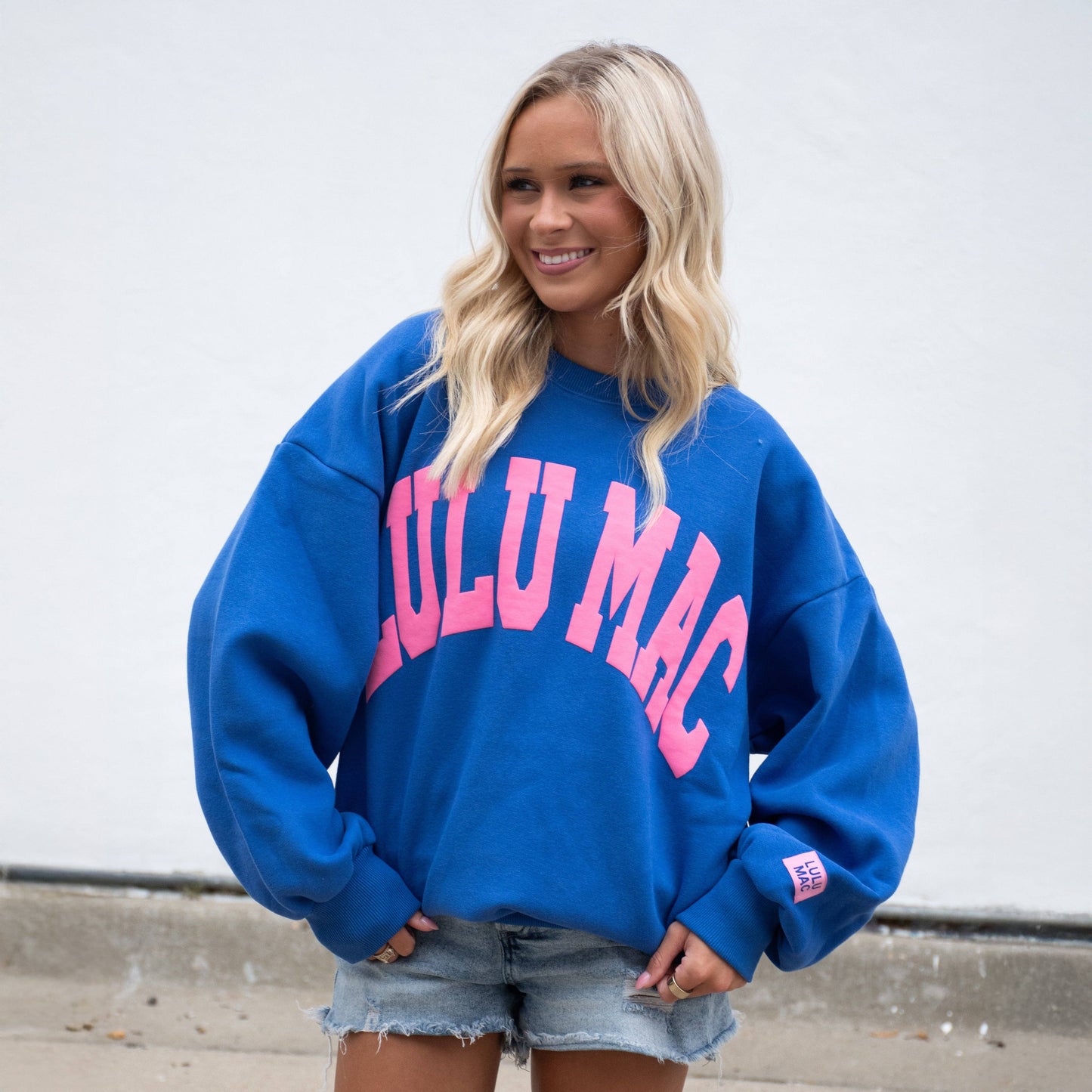 LULU MAC Royal/Pink Puff