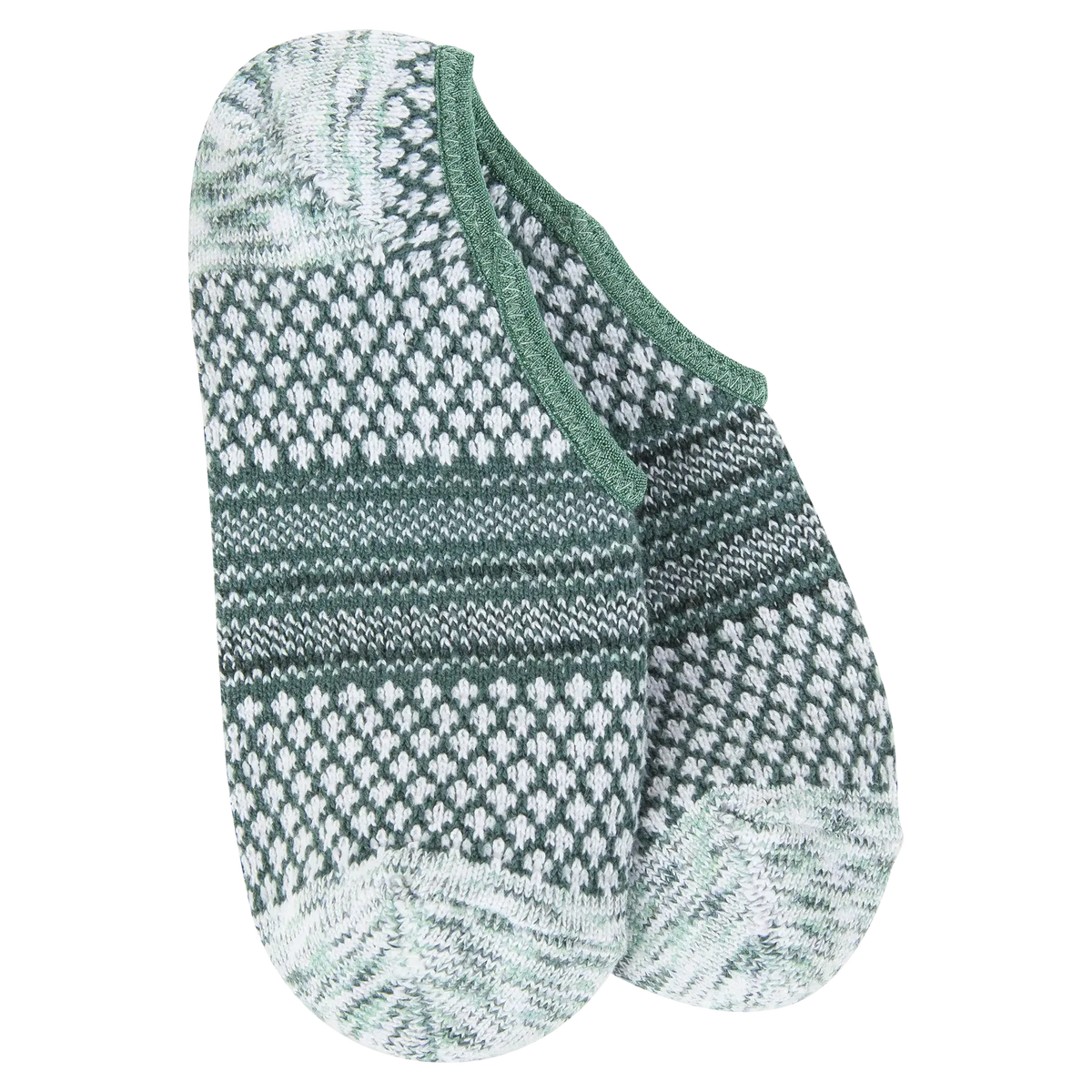 World's Softest® Socks - Gallery Footsie Spruce Multi