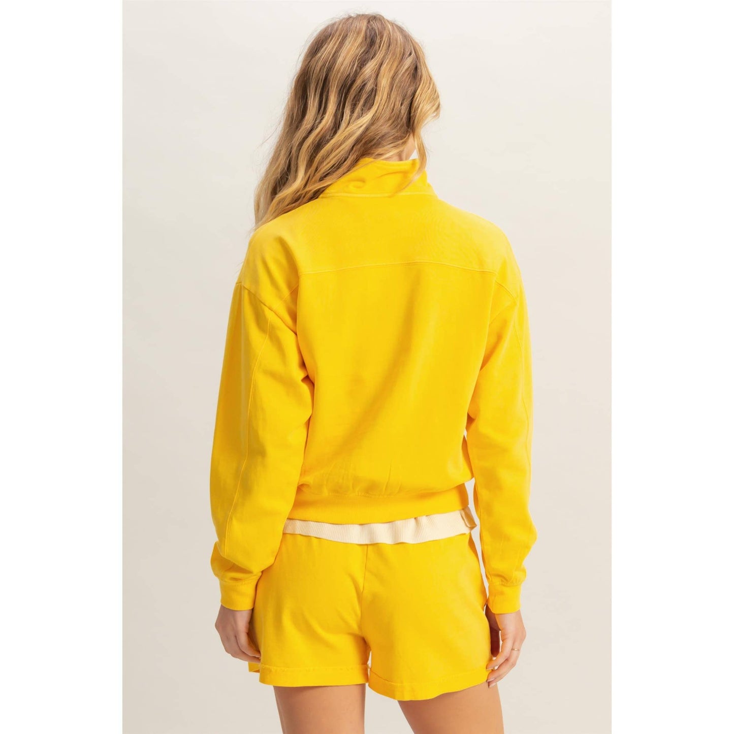 Half Zip Long Sleeve Sweatshit