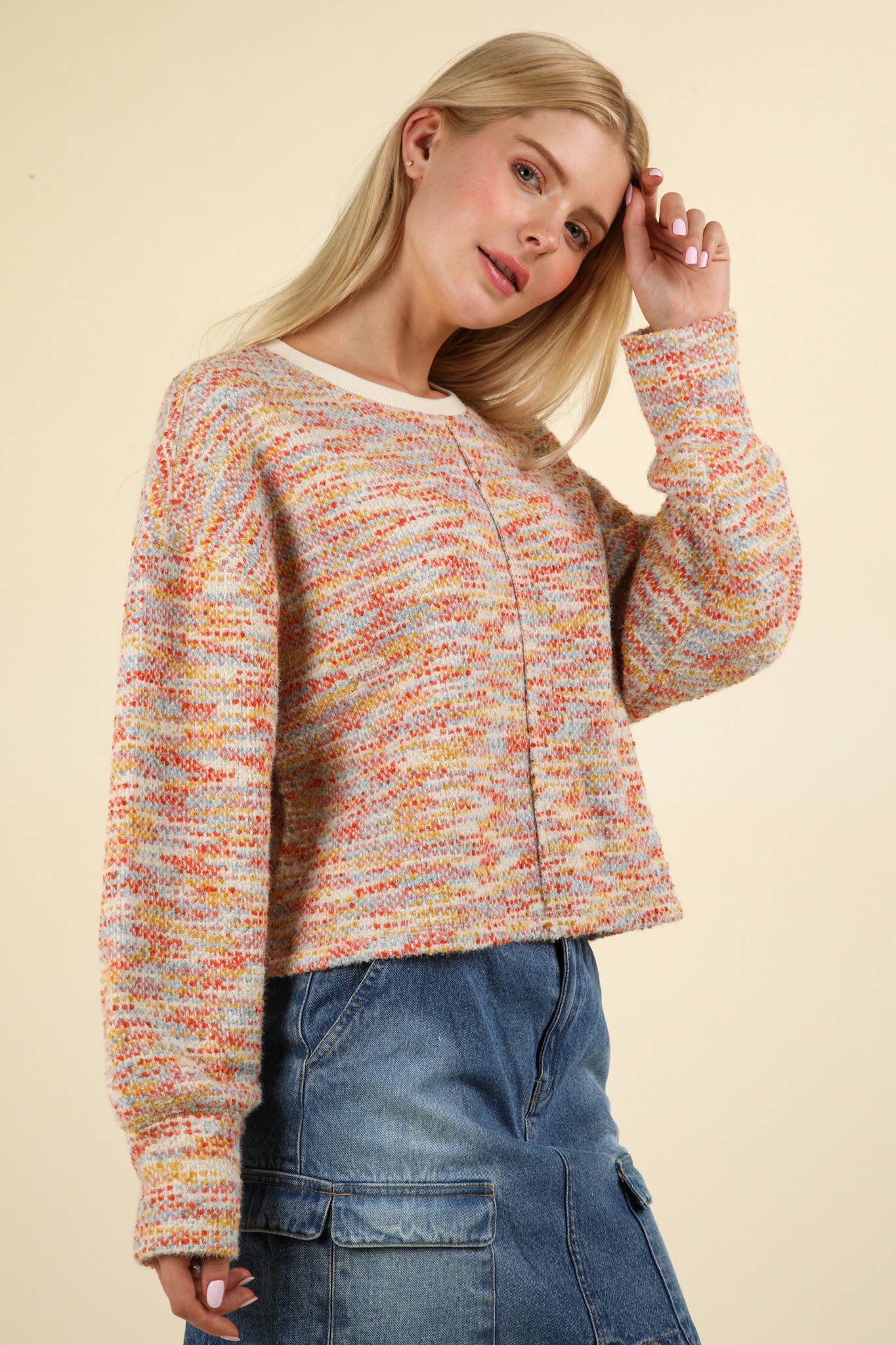 Bounce Oversized Knit Top