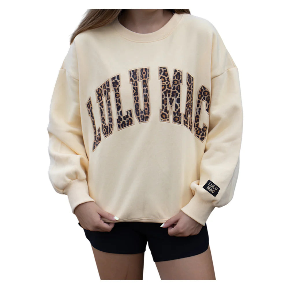 Lulu Mac Sweatshirt Leopard