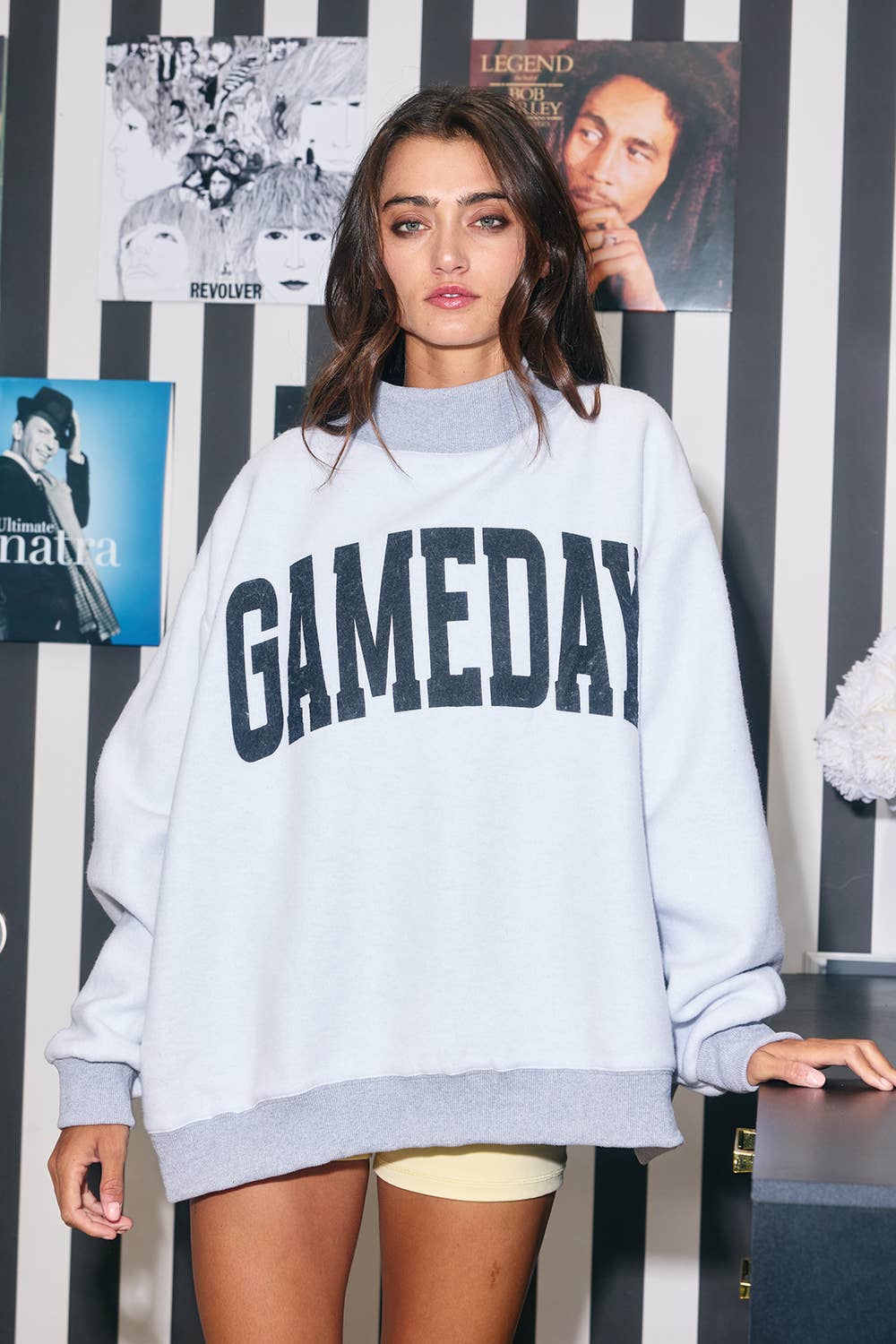 FOOTBALL 'FOOTBALL & GAMEDAY' Reversible Sweatshirt PRE-ORDER