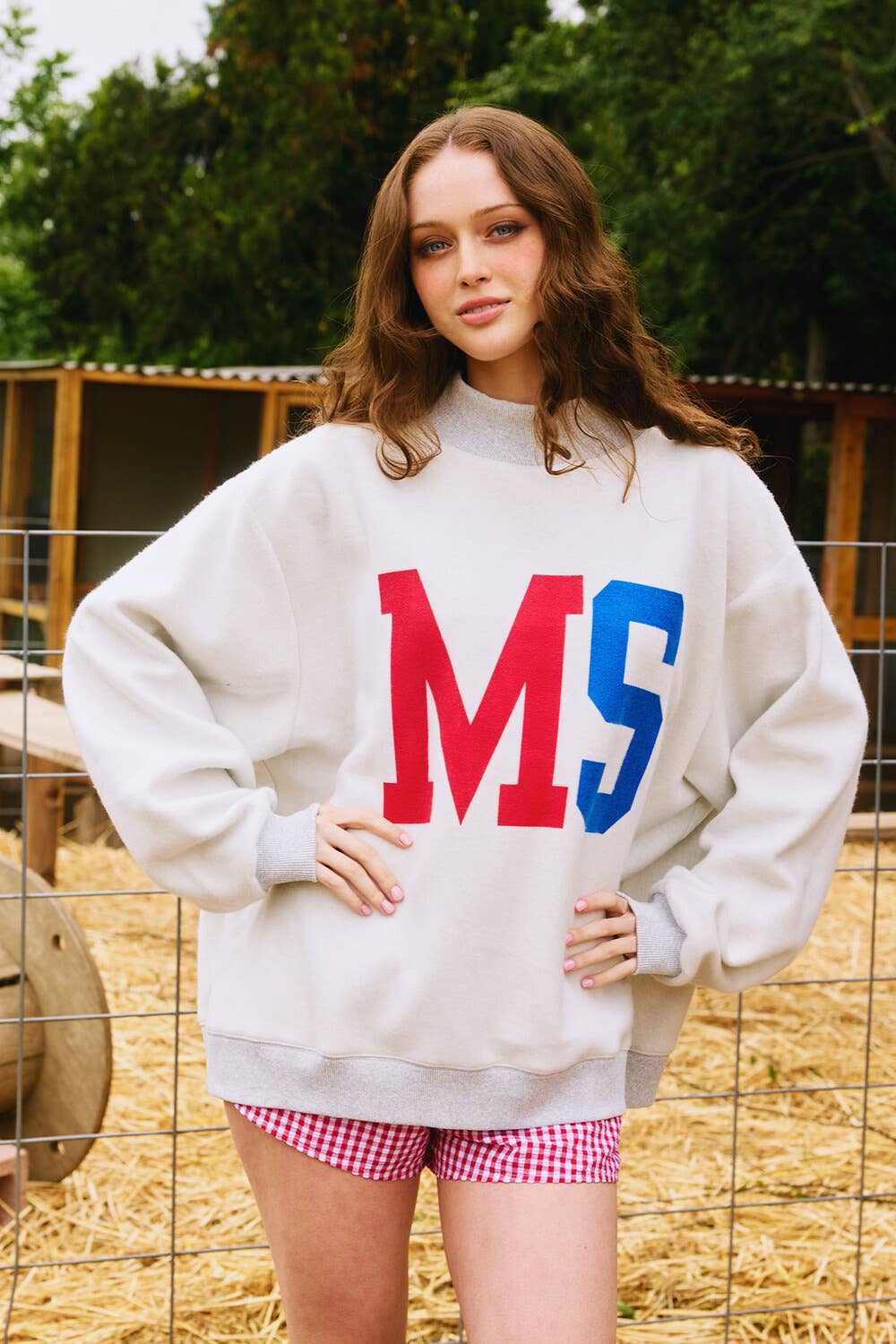 'MISSISSIPPI & MS' Reversible Sweatshirt PRE-ORDER