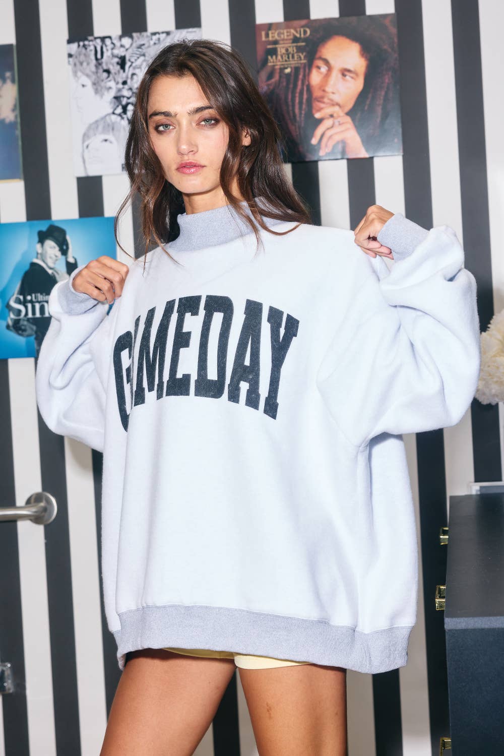 FOOTBALL 'FOOTBALL & GAMEDAY' Reversible Sweatshirt PRE-ORDER