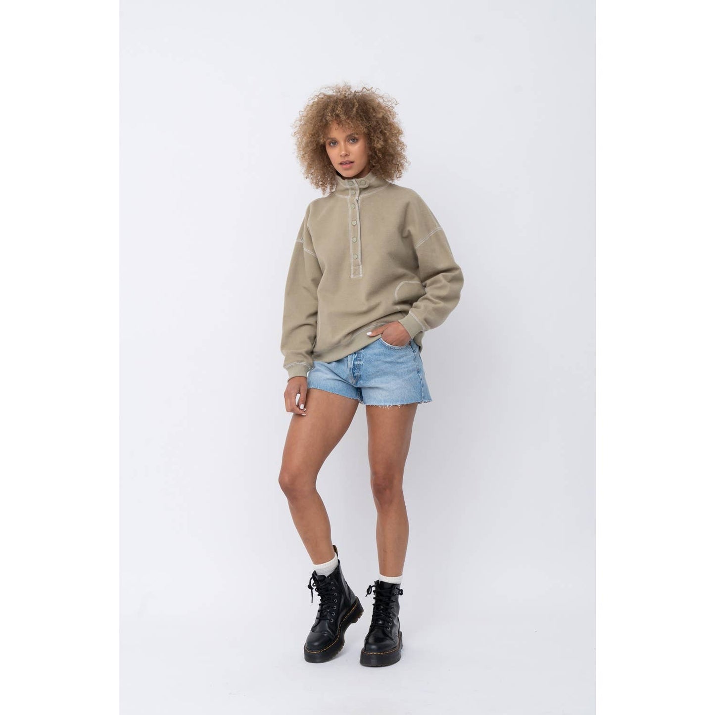 NY Brushed Terry Pullover