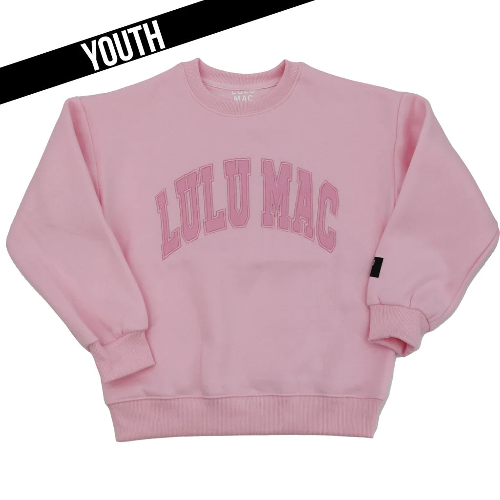 Lulu Mac YOUTH Sweatshirt-Pink
