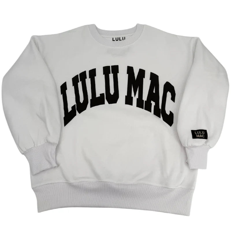 Lulu Mac Sweatshirt White