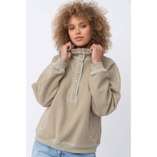 NY Brushed Terry Pullover