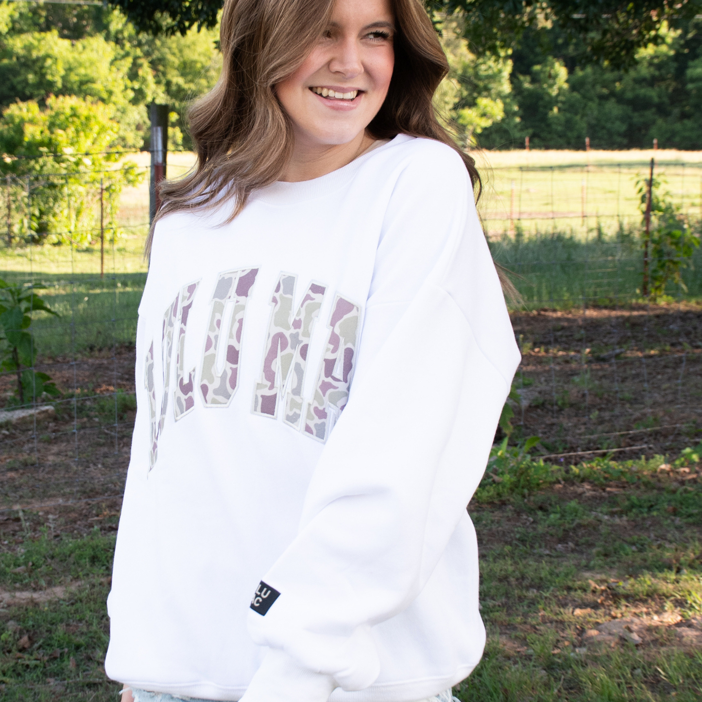 LULU MAC CAMO WHITE