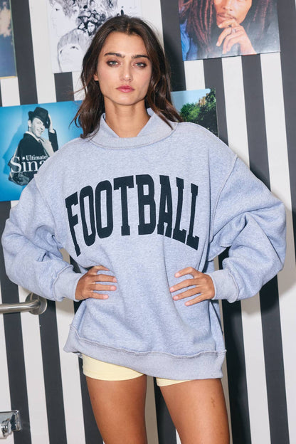 FOOTBALL 'FOOTBALL & GAMEDAY' Reversible Sweatshirt  PRE-ORDER