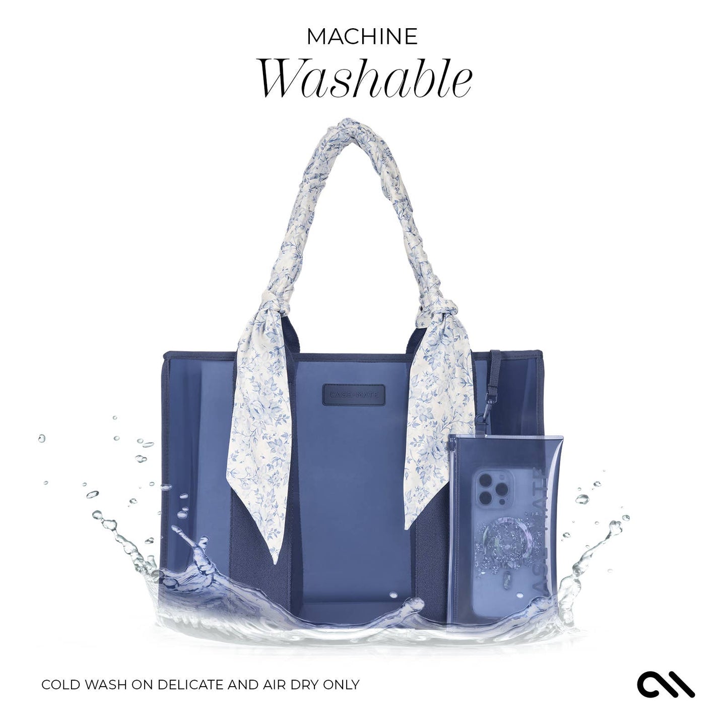 Case-Mate-Something Navy Twilly Jelly Tote Bag