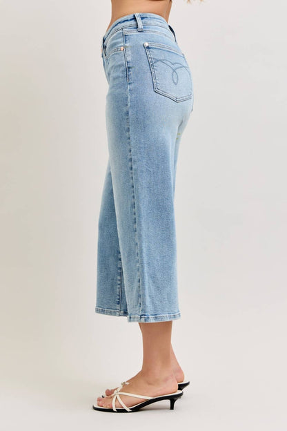 Judy Blue Jeans - MR Wide Crop Vintage