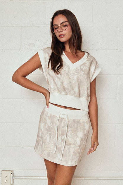 CAMO SKIRT SET