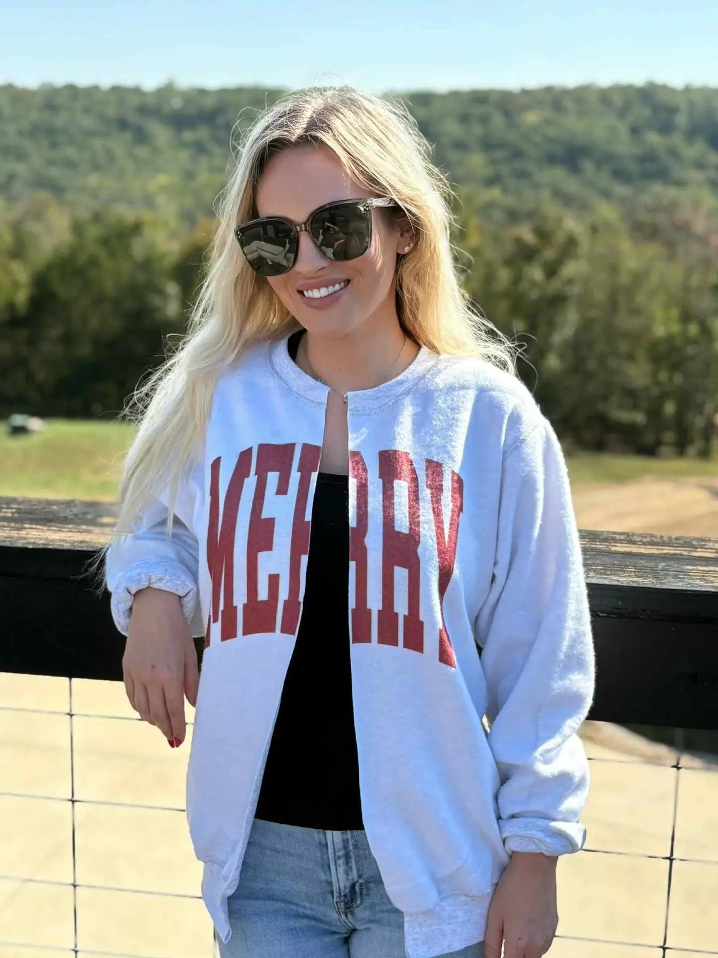 Merry Split Cardigan