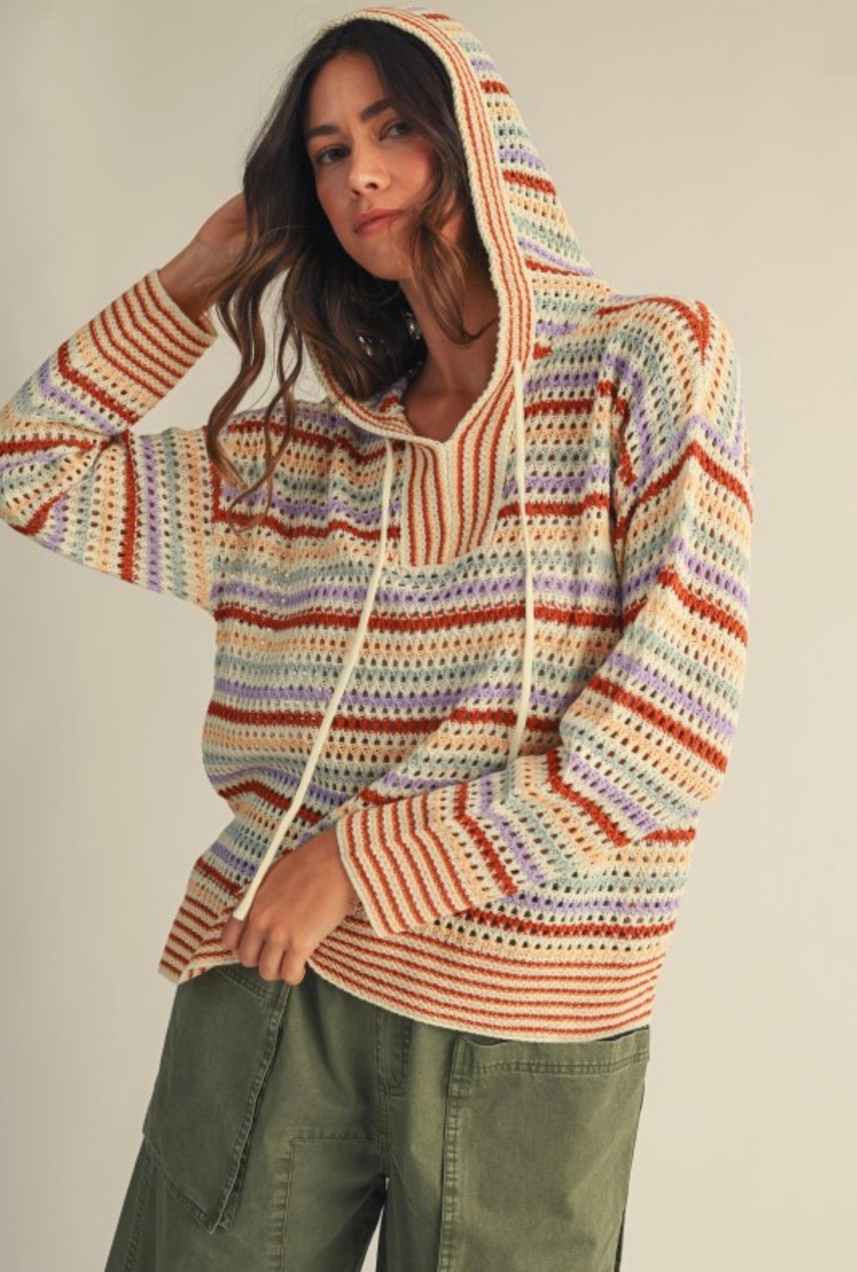 Whispering Crochet Sweater