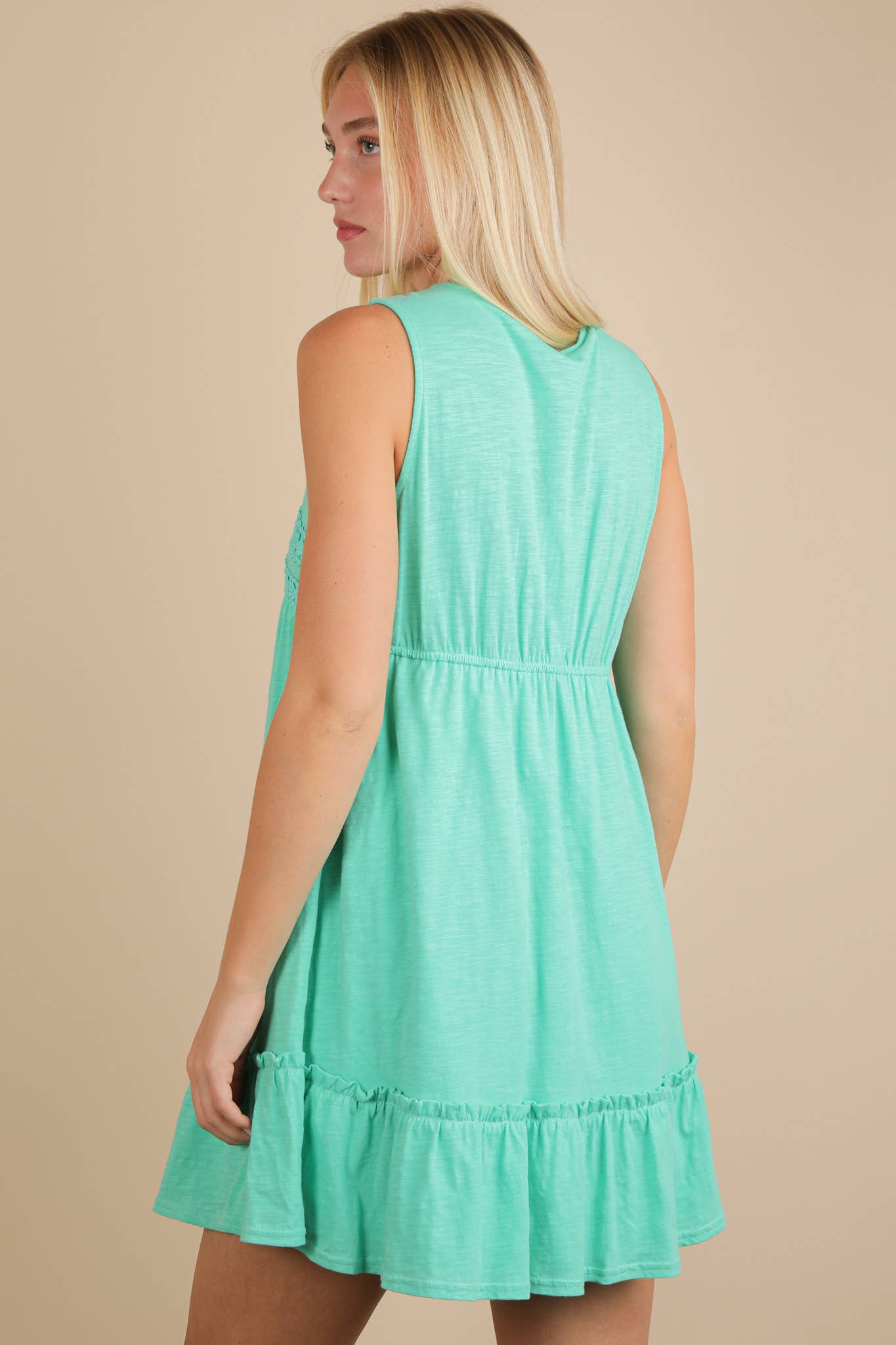 Mint Mini Dress