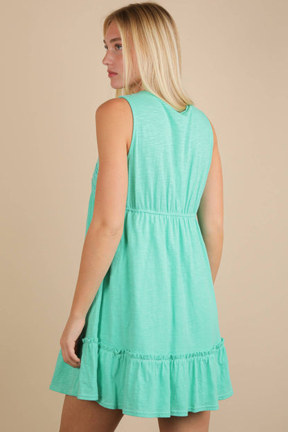 Mint Mini Dress