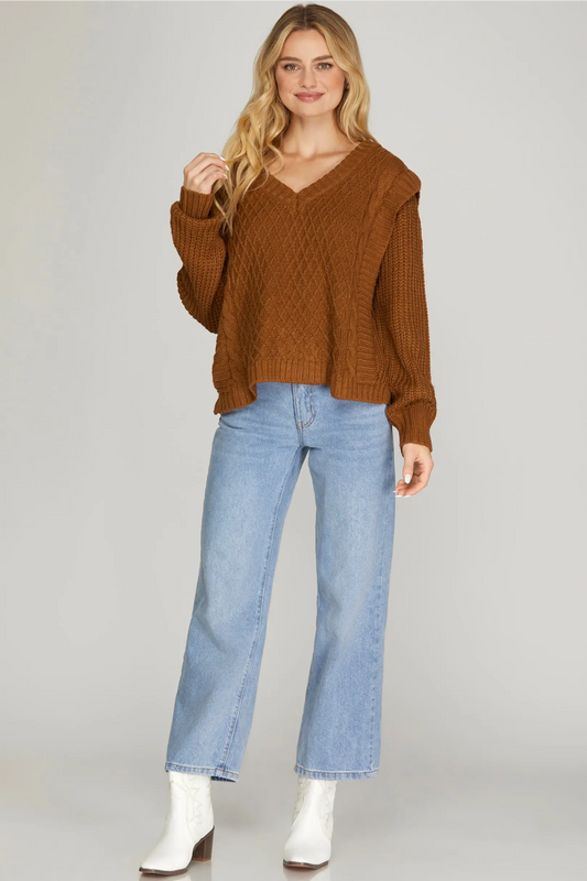 Fall Cable Sweater
