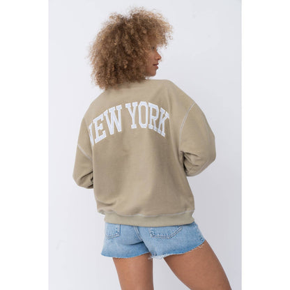 NY Brushed Terry Pullover