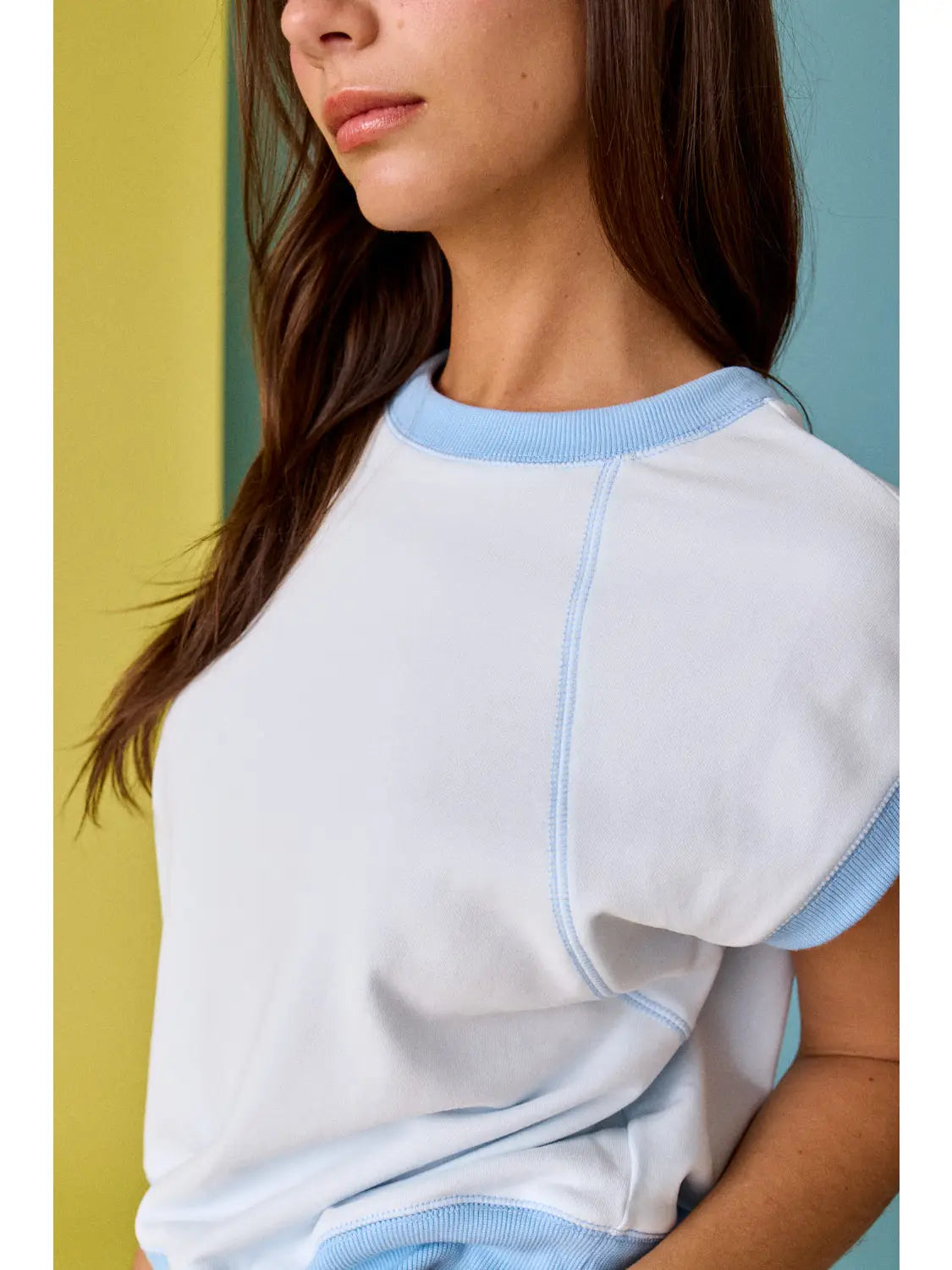 Lounge Short Set Relaxed Fit: BLUE