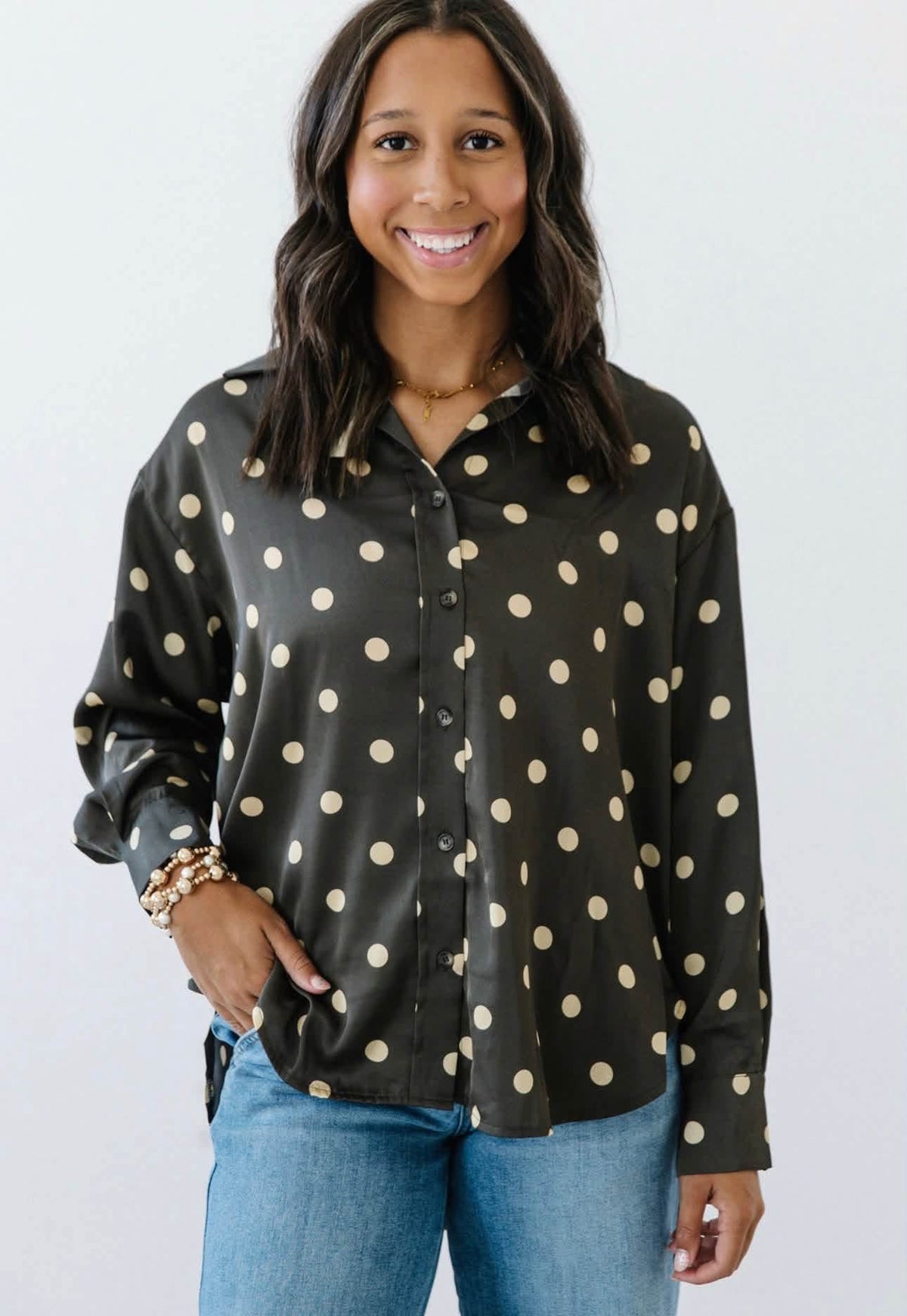 Satin Polka Dot