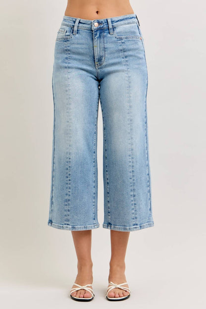 Judy Blue Jeans - MR Wide Crop Vintage