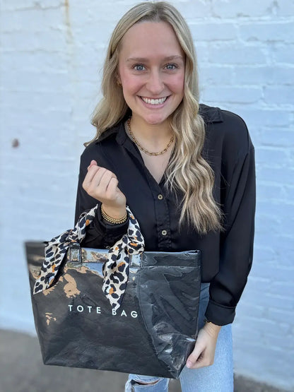 The Tote Bag: Black