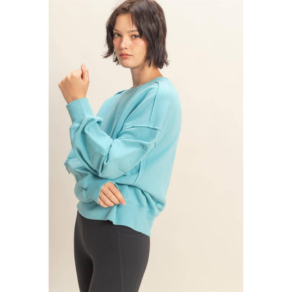 Star Patch Crewneck Sweatshirt