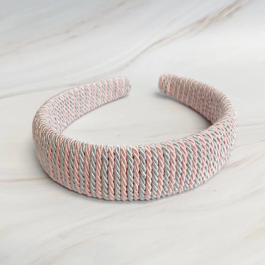 Pink Rope Headband