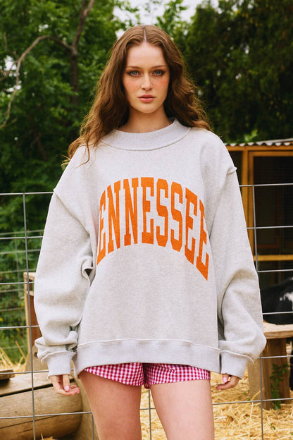 TENNESSEE  'TENNESSEE & TN' Reversible Mockneck PRE-ORDER
