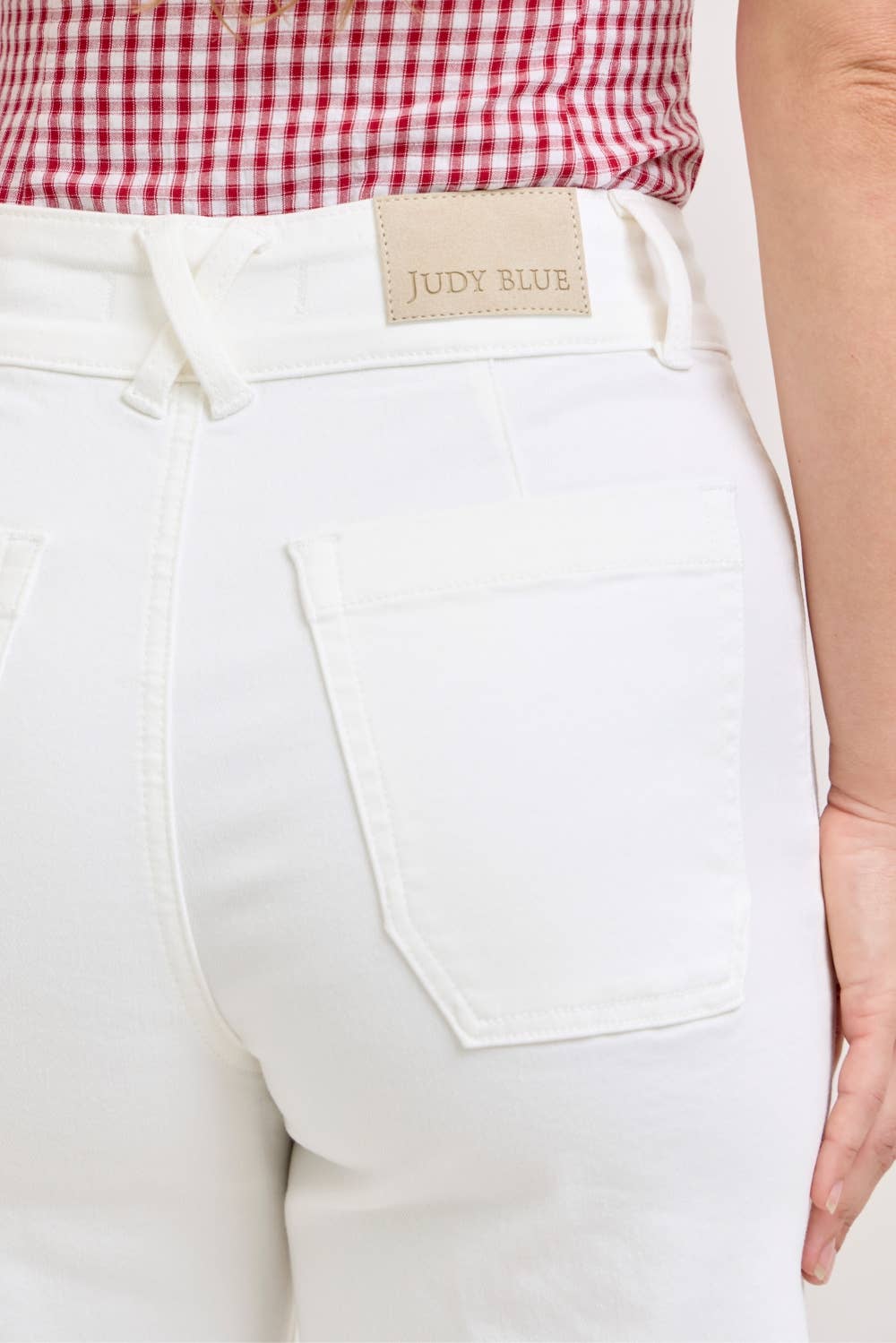 Judy Blue Jeans - HW Wide Crop Front Patch Pkts
