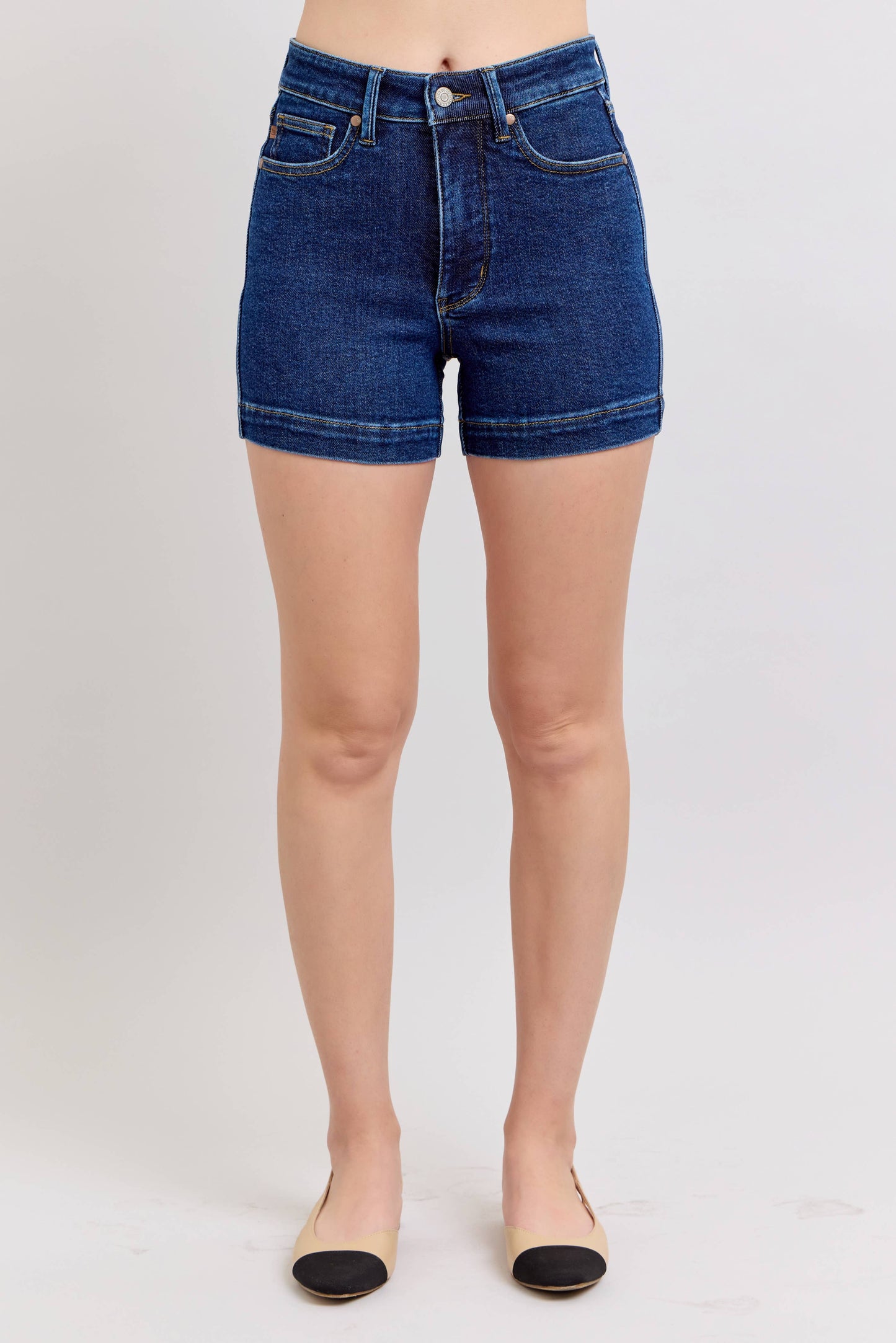 Judy Blue Jeans - Dark Wash High Waisted Tummy Control Shorts