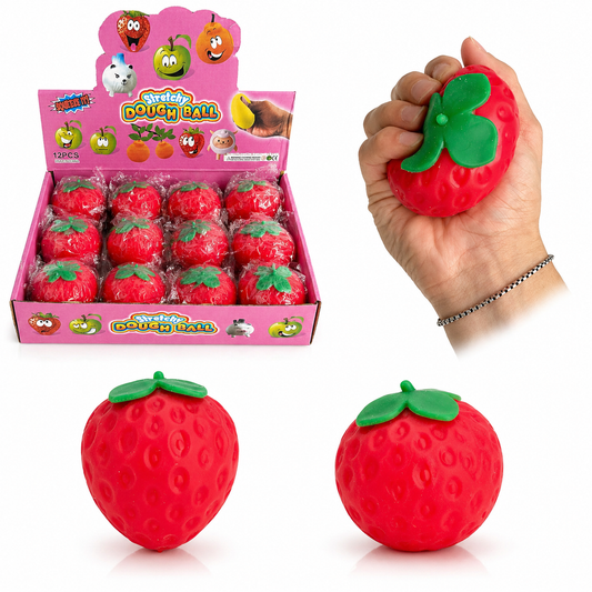 Strawberry Dough Ball Squishy