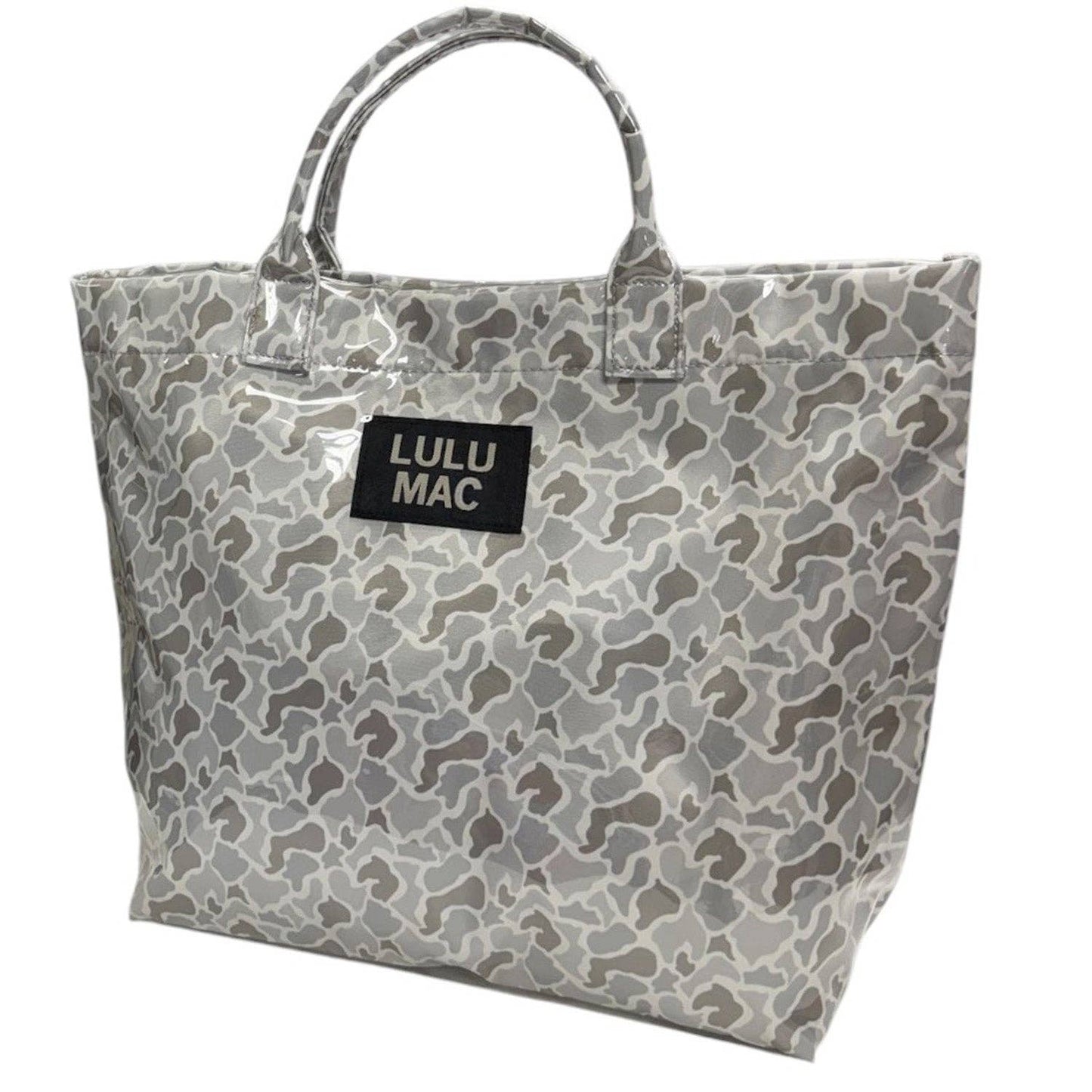 LULU MAC TOTE BAG WHITE CAMO
