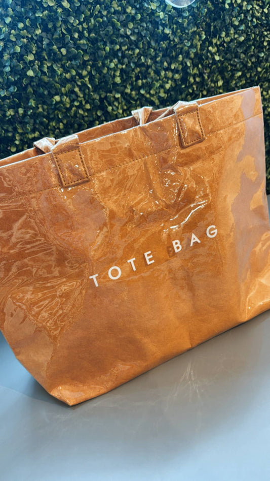 The Tote Bag: Brown