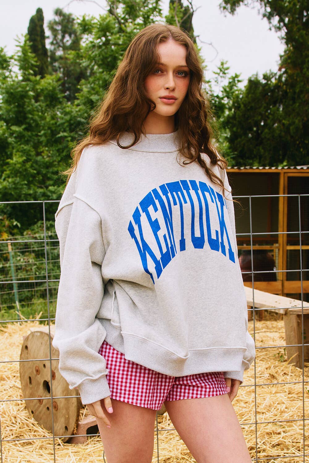 KENTUCKY 'KENTUCKY & KY' Print Reversible Sweatshirt PRE-ORDER