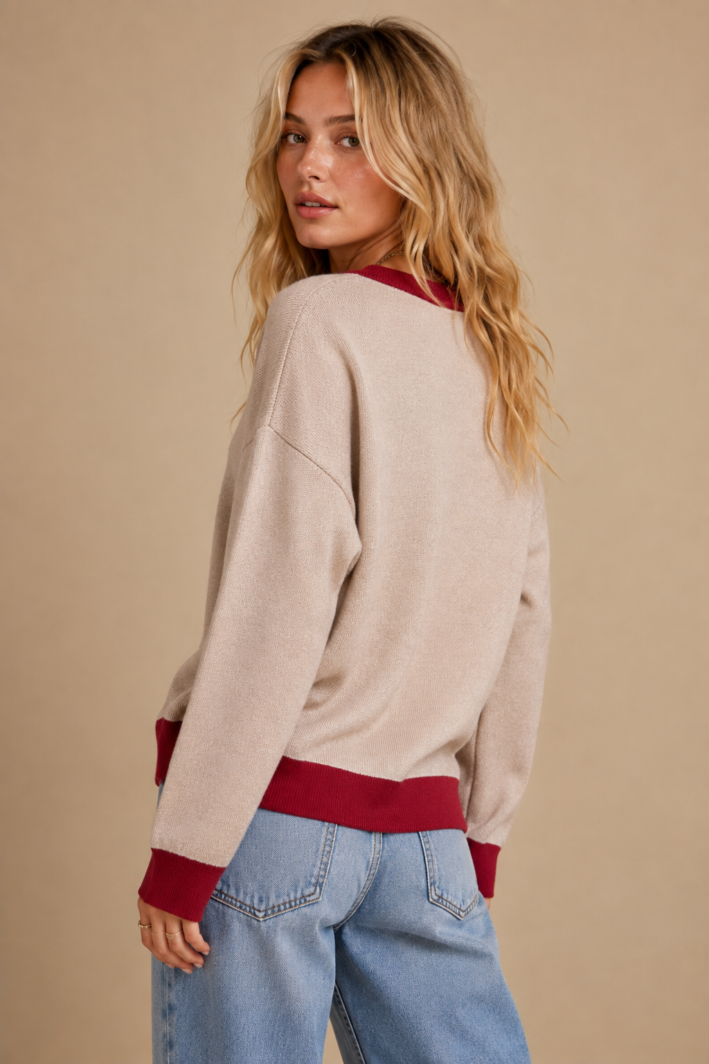 Dachshund Graphic Knit Pullover Sweater