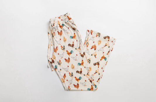 Chicken Bamboo Pajama Lounge Pants