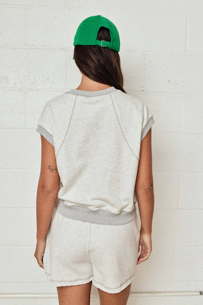 Lounge Short Set Relaxed Fit: Grey