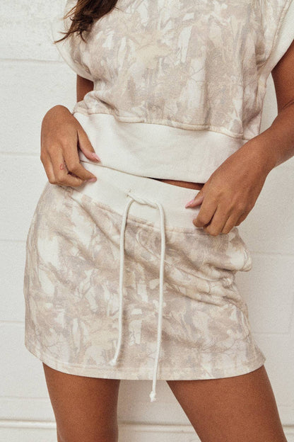 CAMO SKIRT SET