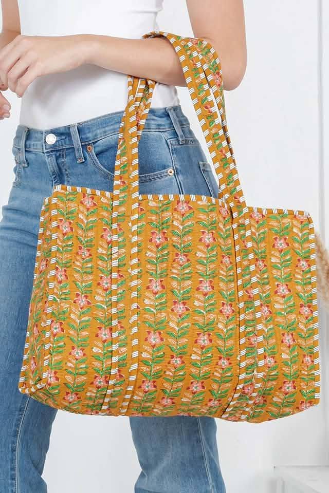 Sunny Days Quilted Tote