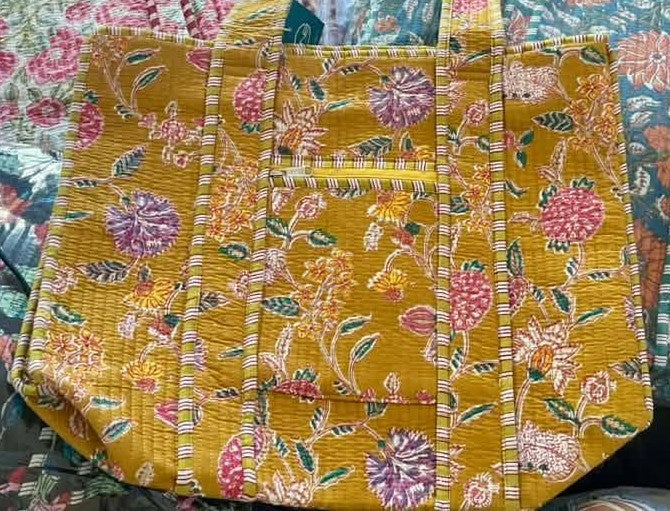 Shopping Days Quilted Tote